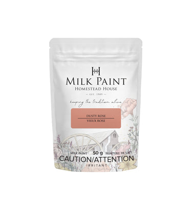 Maitomaali Homestead house milk paint. Maitomaali on aito kalkkimaali, se sisältää aitoa kalkkia, maidon kaseiinia sekä väripigmenttinä aitoa luonnon micajauhetta.