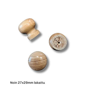 Pieni nuppi 27x29mm lakattu