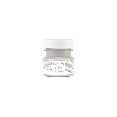 Sterling | Fusion Mineral Paint | Harmaa kalustemaali – tyylikäs hopeanharmaa sävy kalusteisiin ja sisustukseen.