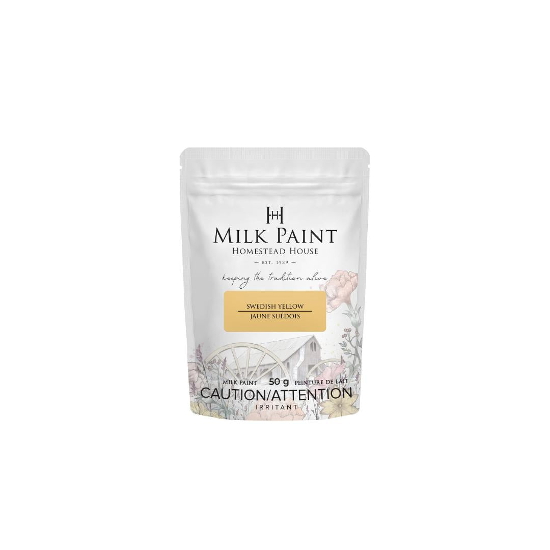 Swedish yellow | HH Milk Paint | Ruotsin keltainen maitomaali