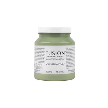 Fusion™ Conservatory luonnollinen vihreä mineraalimaali huonekaluihin.