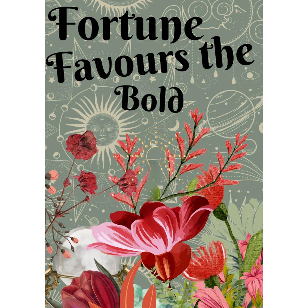 Decoupage paperi | Fortune Favours the Bold | Made By Marley