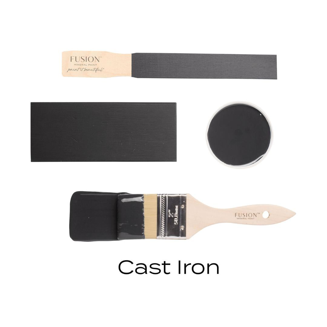 Cast Iron | Fusion™ Mineral Paint | Valuraudan musta mineraalimaali