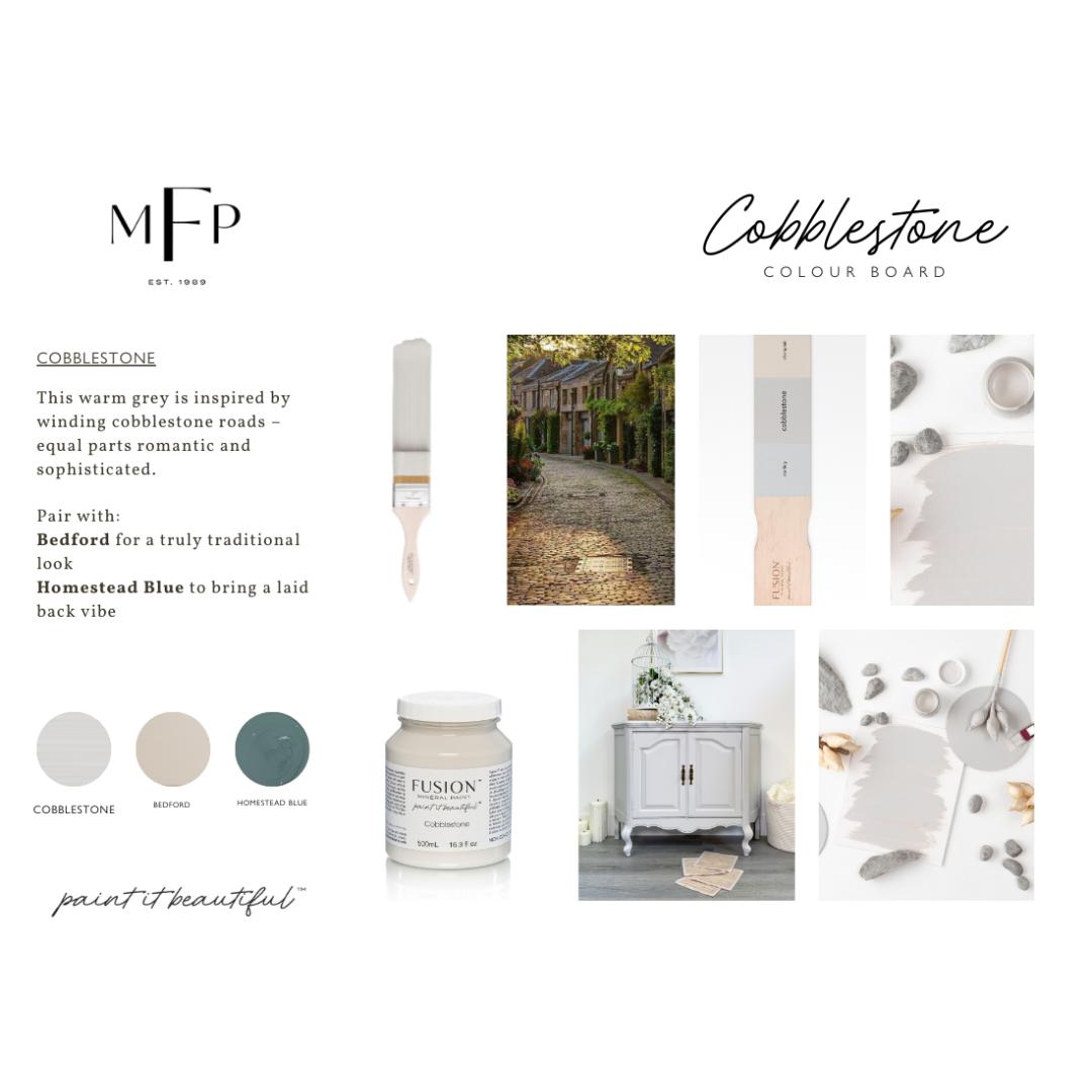 Cobblestone | Fusion™ Mineral Paint | Harmaa mineraalimaali