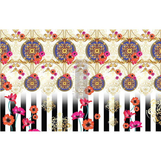 Decoupage paperi | Fashion & Flora | ReDesign with Prima