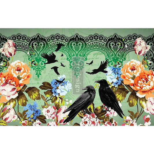 Decoupage paperi | Retro Garden | ReDesign with Prima