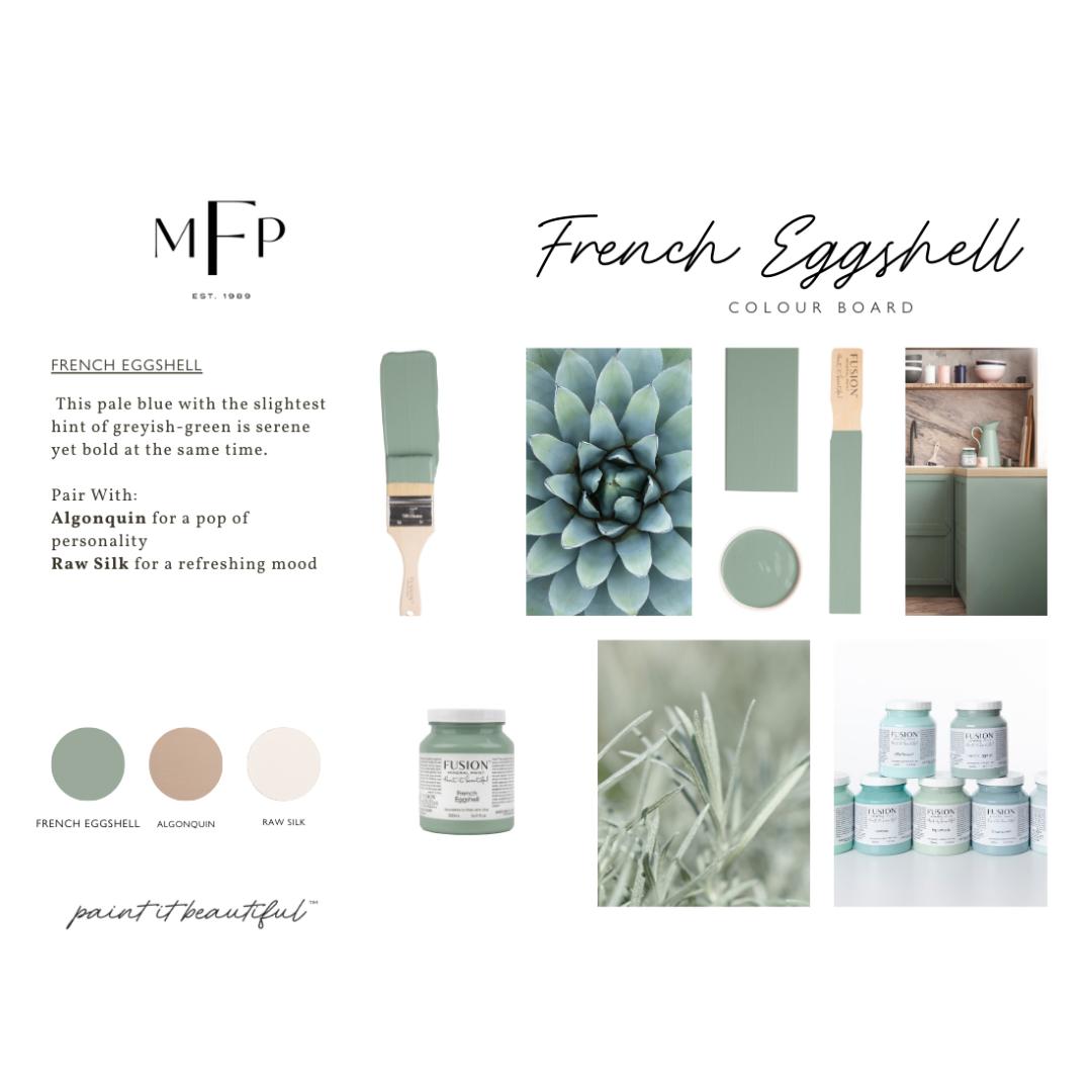 French Eggshell | Fusion™ Mineral Paint | Sinivihreä mineraalimaali