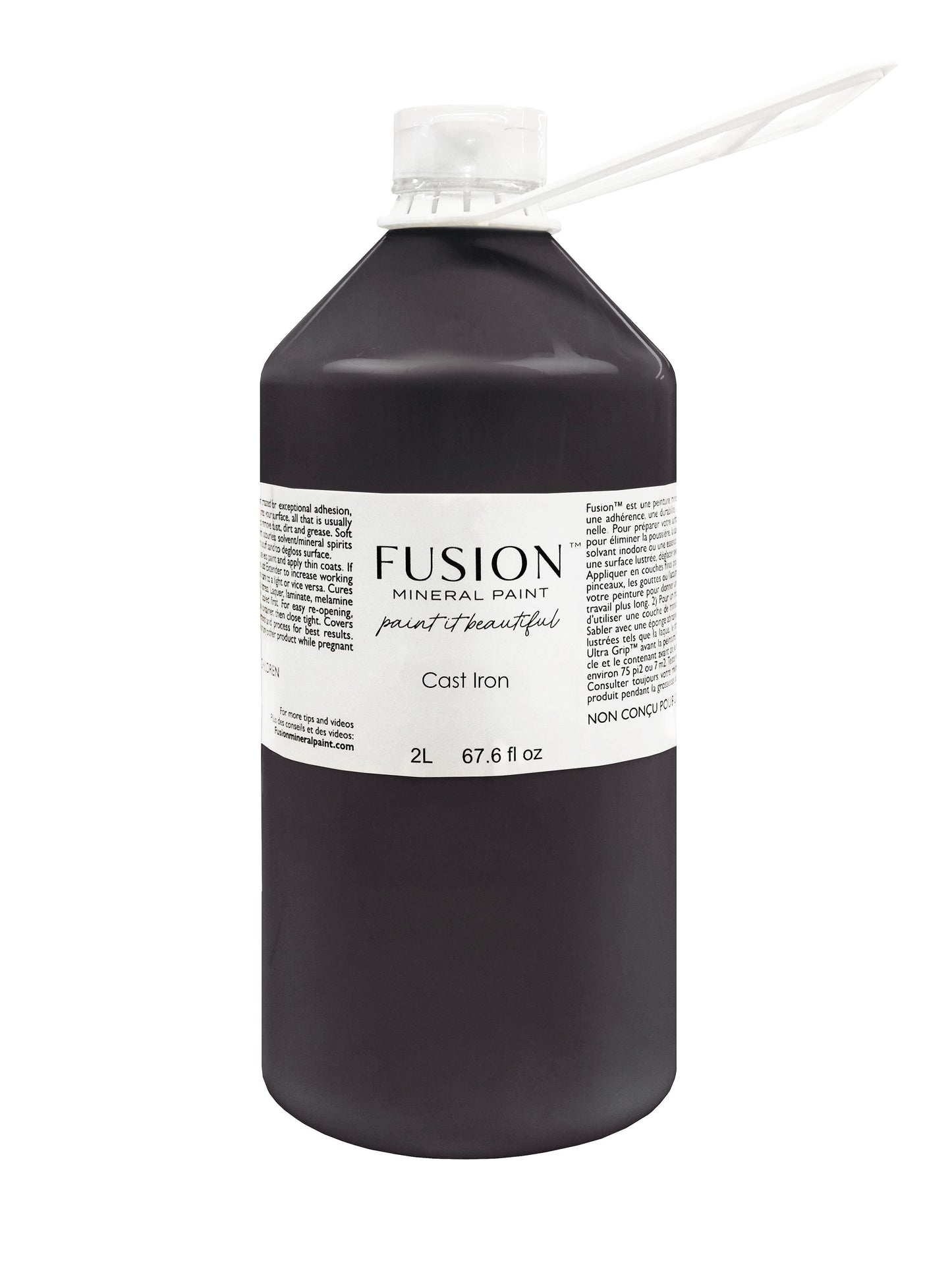 Cast Iron | Fusion™ Mineral Paint | Valuraudan musta mineraalimaali