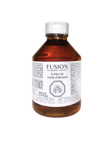 Fusion™ Tung Oil 500 ml vettä hylkivä puuöljy sisä- ja ulkokäyttöön.
