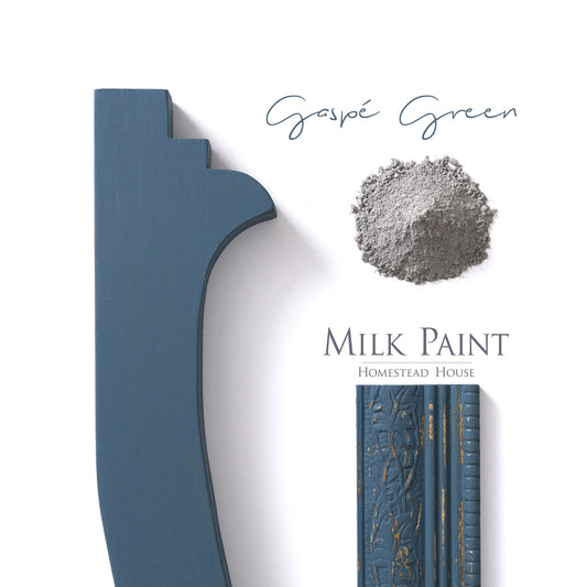 Gaspe | HH Milk Paint | Vihertävä sininen