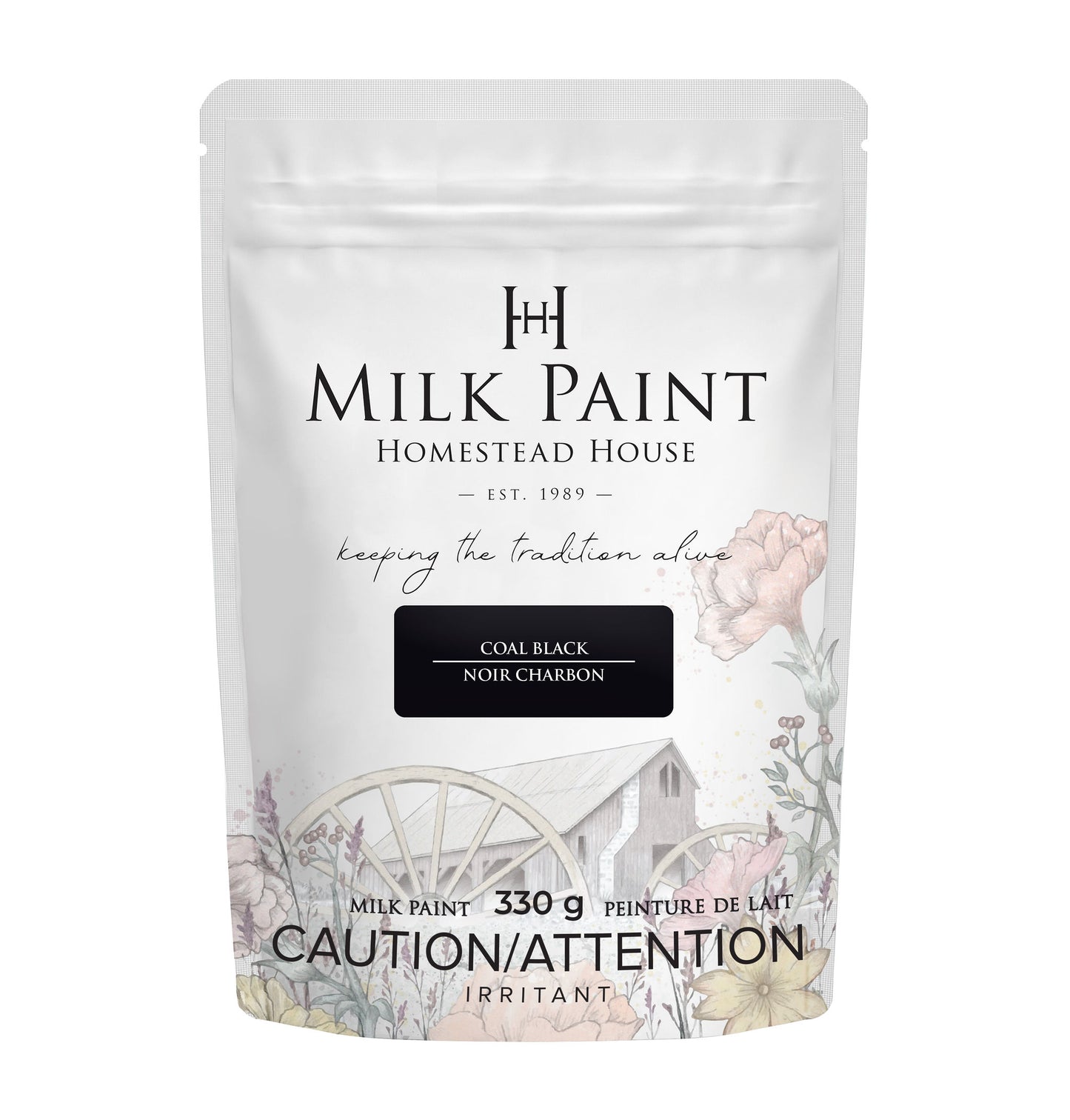 Coal Black | HH Milk Paint | Musta maitomaali