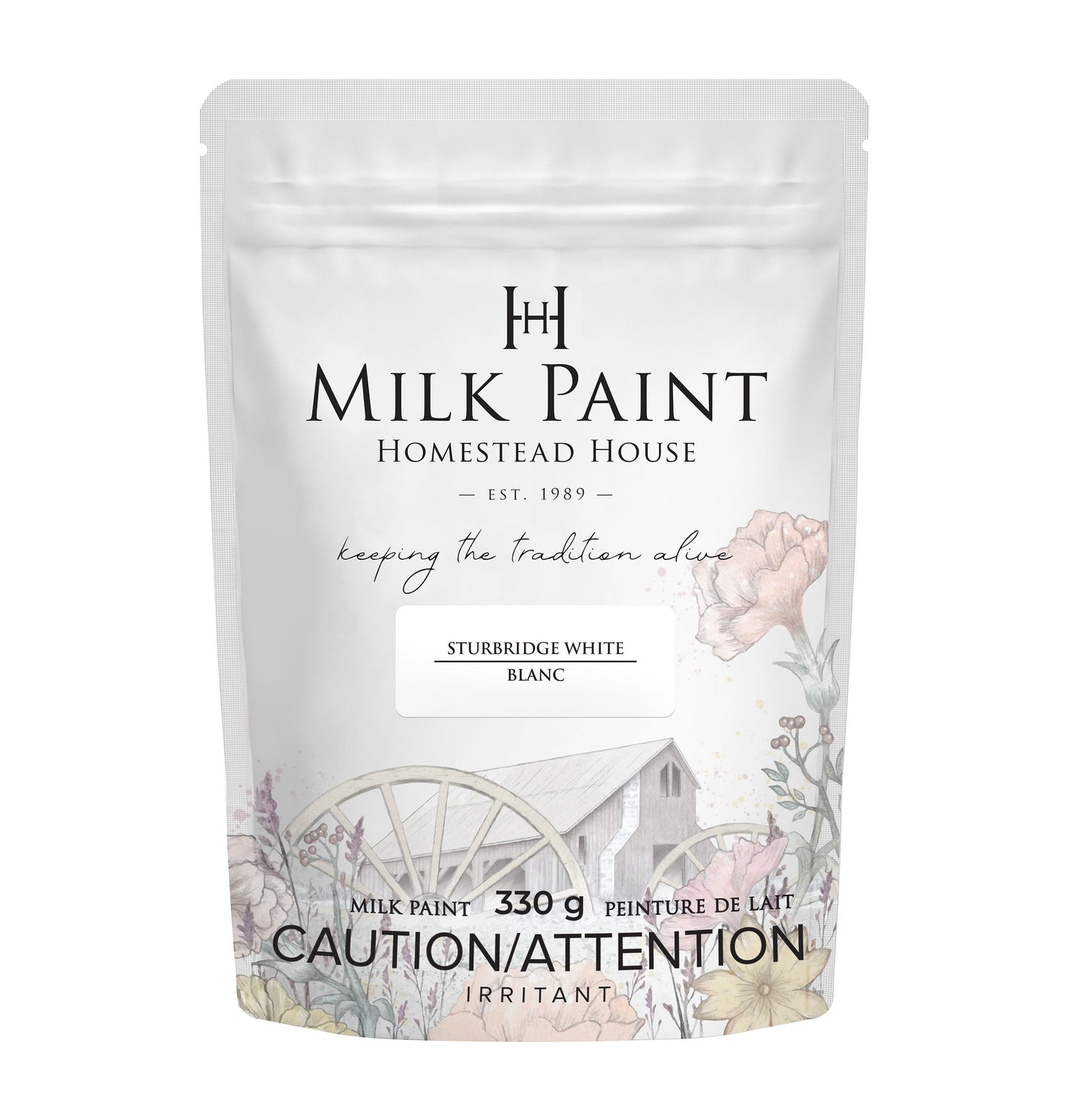 Sturbridge white | HH Milk Paint | Vitivalkoinen maitomaali