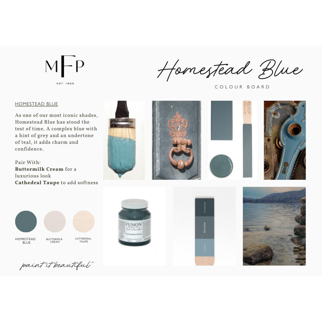 Homestead Blue | Fusion™ Mineral Paint | Sininen mineraalimaali