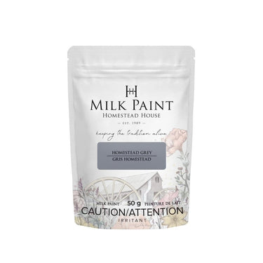 Maitomaali Homestead house milk paint. Maitomaali on aito kalkkimaali, se sisältää aitoa kalkkia, maidon kaseiinia sekä väripigmenttinä aitoa luonnon micajauhetta. 