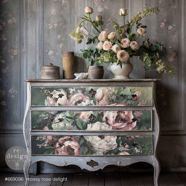 Kuitupaperi | Mossy Rose Delight | ReDesign with Prima