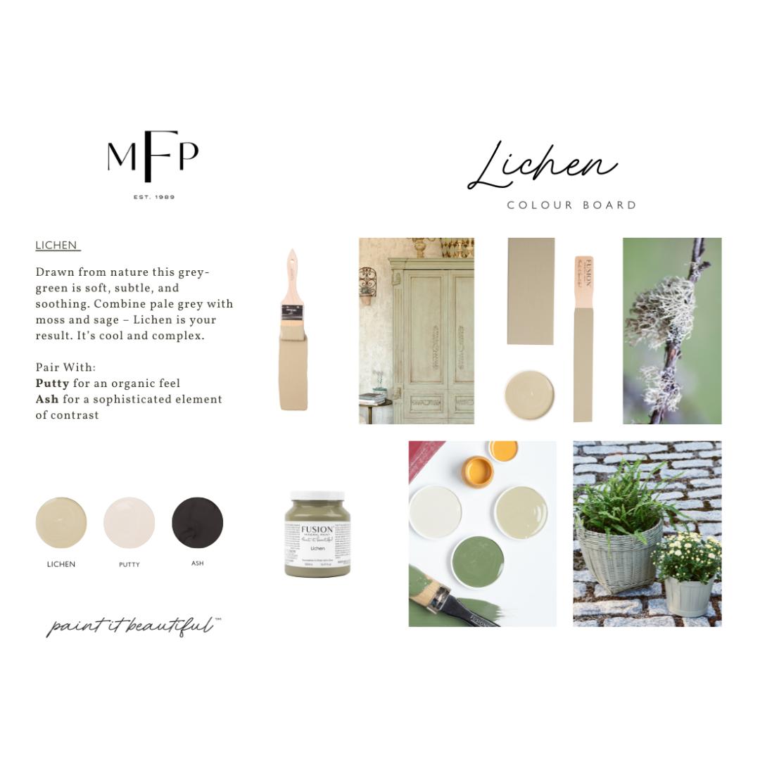 Lichen | Fusion™ Mineral Paint | Harmaanvihreä mineraalimaali