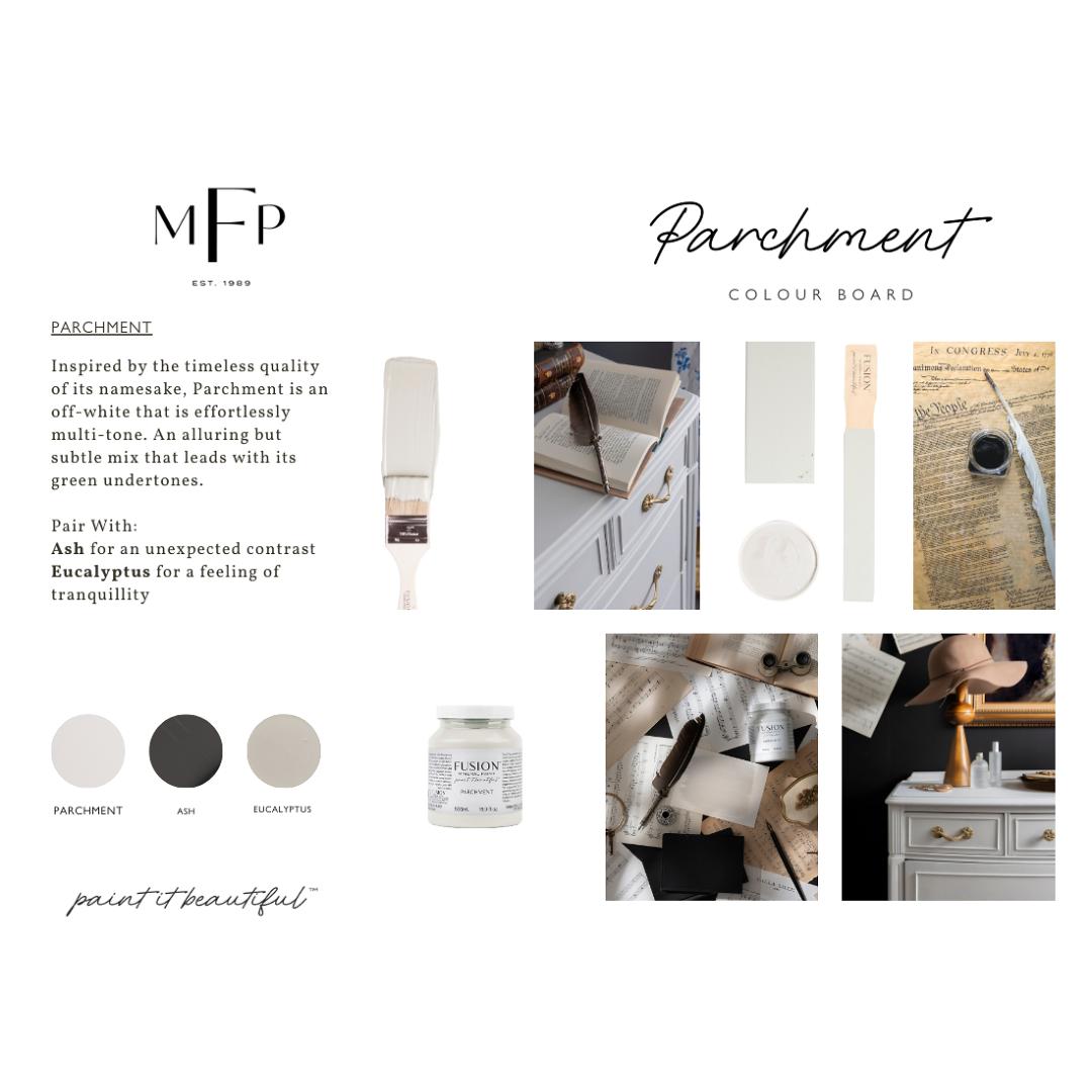 Parchment | Fusion™ Mineral Paint | Luonnonvalkoinen mineraalimaali