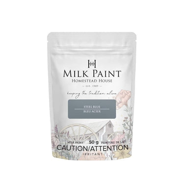 Maitomaali Homestead house milk paint. Maitomaali on aito kalkkimaali, se sisältää aitoa kalkkia, maidon kaseiinia sekä väripigmenttinä aitoa luonnon micajauhetta. 