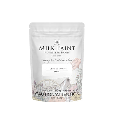 Maitomaali Homestead house milk paint. Maitomaali on aito kalkkimaali, se sisältää aitoa kalkkia, maidon kaseiinia sekä väripigmenttinä aitoa luonnon micajauhetta. 