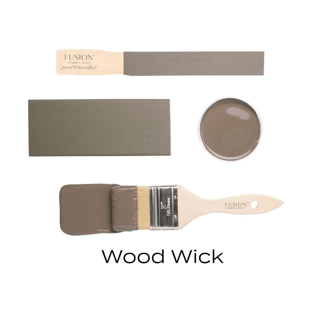Wood Wick | Fusion™ Mineral Paint | Keskiruskea mineraalimaali